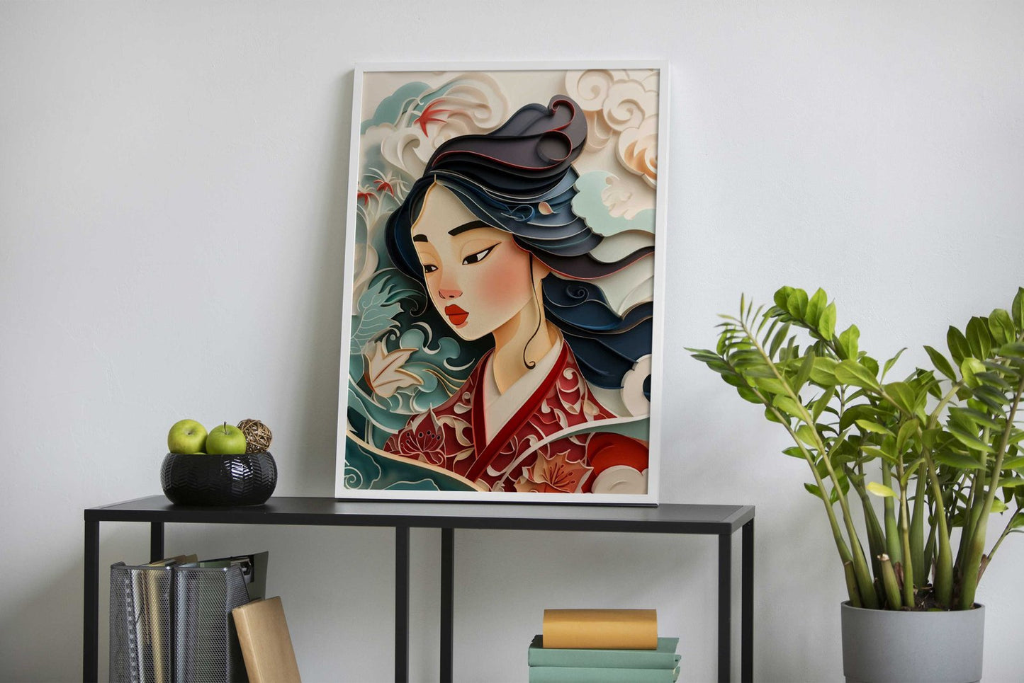 Tranquil Beauty Asian Style Poster | Wall Art for Home & Office | High-Quality Print - High-Quality Visual Display