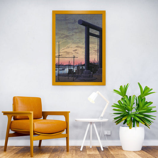 Tsukuda Sumiyoshi Shrine Asian Style Poster | Wall Art for Home & Office | High-Quality Print - High-Quality Visual Display