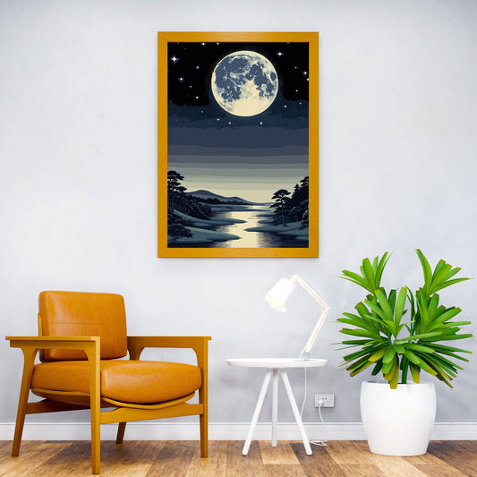 Ukiyo e Katsuta Shinemon Asian Style Poster | Wall Art for Home & Office | High-Quality Print - High-Quality Visual Display