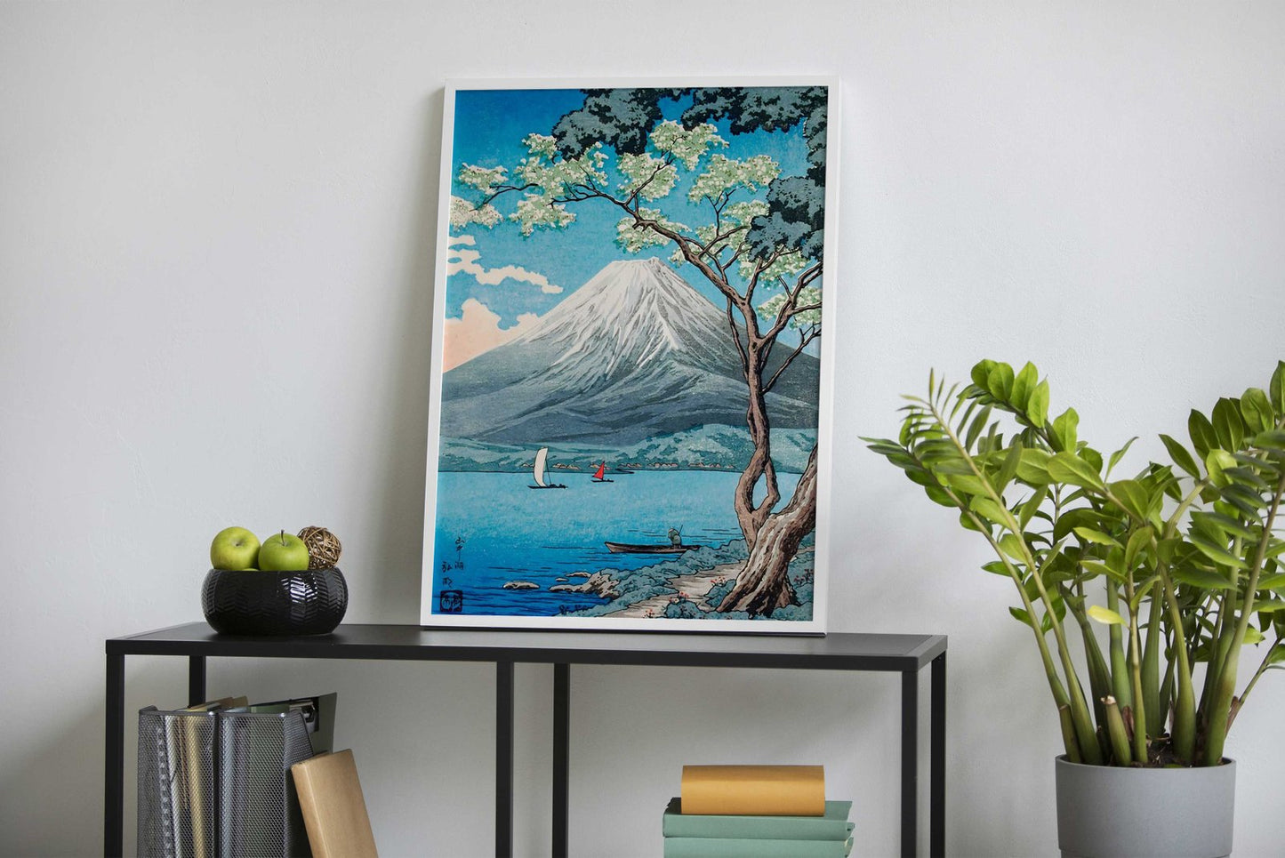 Ukiyo e Grumpy Frog Asian Style Poster | Wall Art for Home & Office | High-Quality Print - High-Quality Visual Display
