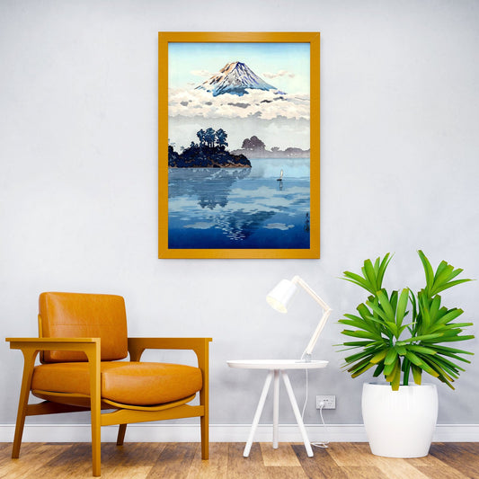 Ukiyo e Morning Sea Asian Style Poster | Wall Art for Home & Office | High-Quality Print - High-Quality Visual Display