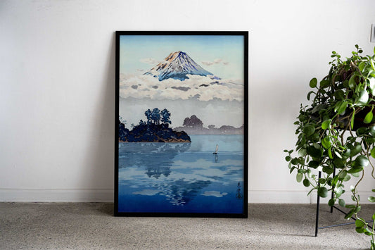 Ukiyo e Morning Sea Asian Style Poster | Wall Art for Home & Office | High-Quality Print - High-Quality Visual Display