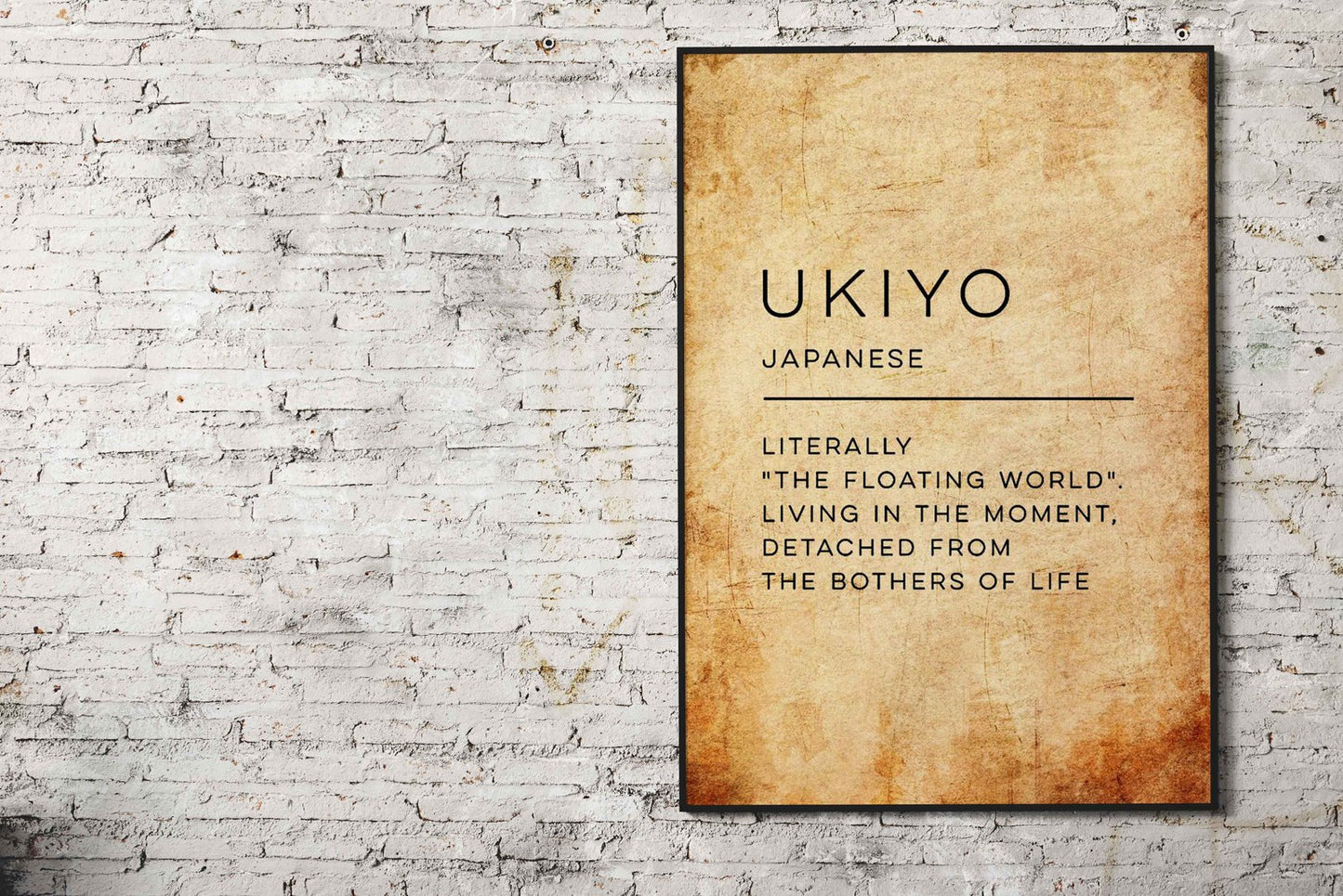Ukiyo Asian Style Poster | Wall Art for Home & Office | High-Quality Print - High-Quality Visual Display