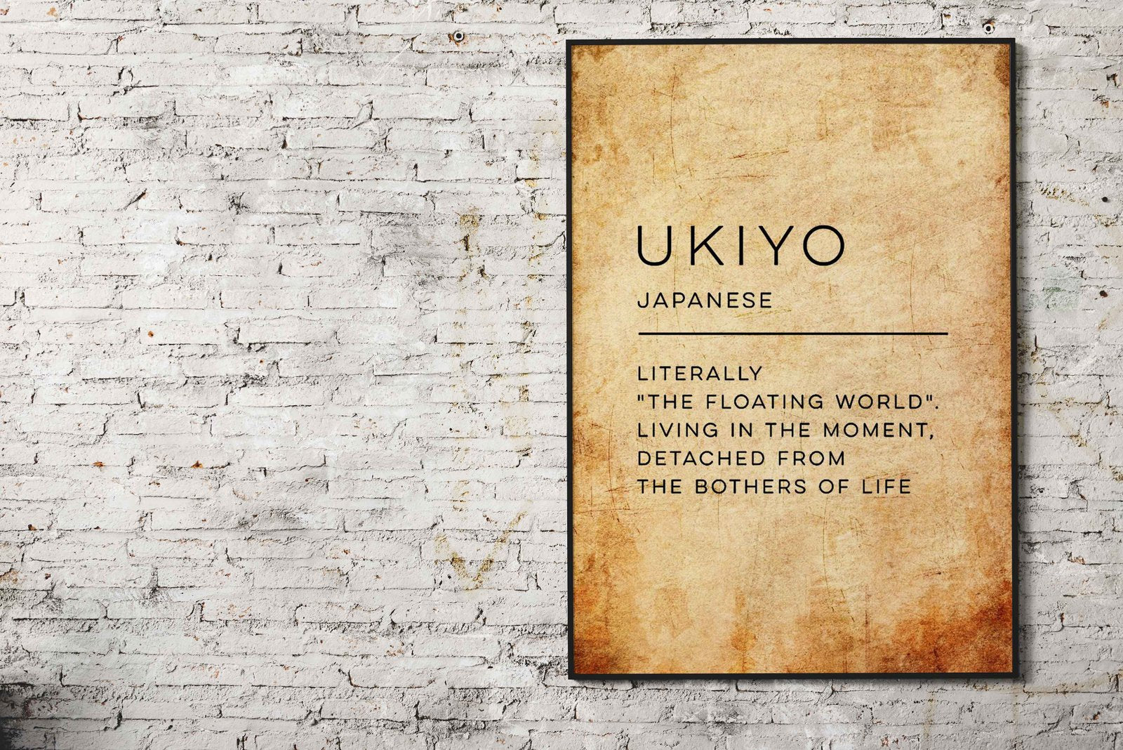 Ukiyo Asian Style Poster | Wall Art for Home & Office | High-Quality Print - High-Quality Visual Display
