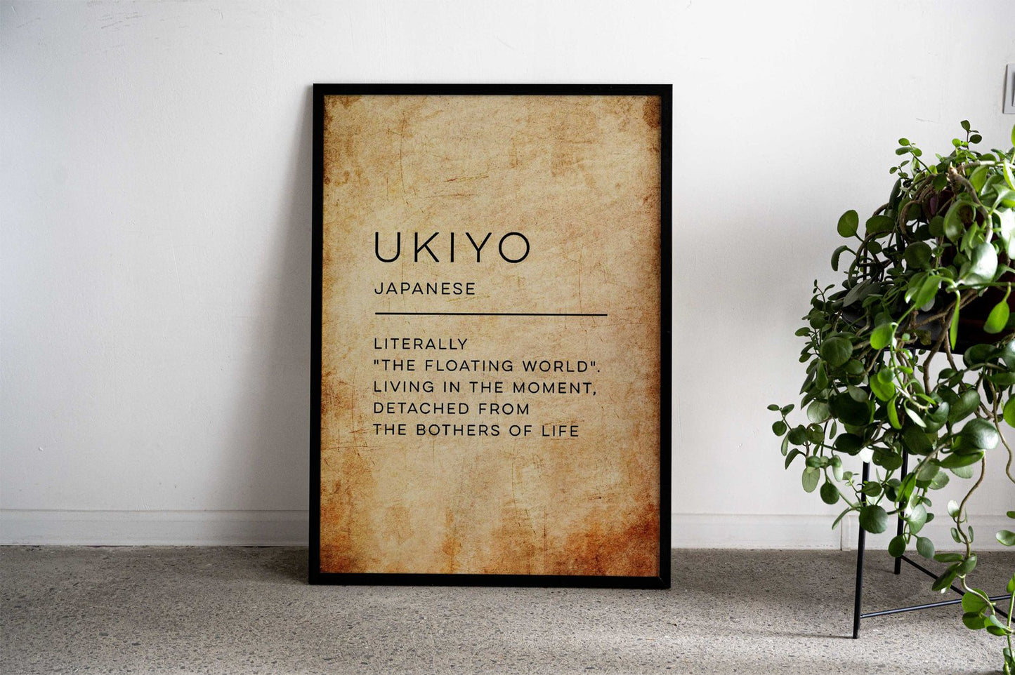 Ukiyo Asian Style Poster | Wall Art for Home & Office | High-Quality Print - High-Quality Visual Display