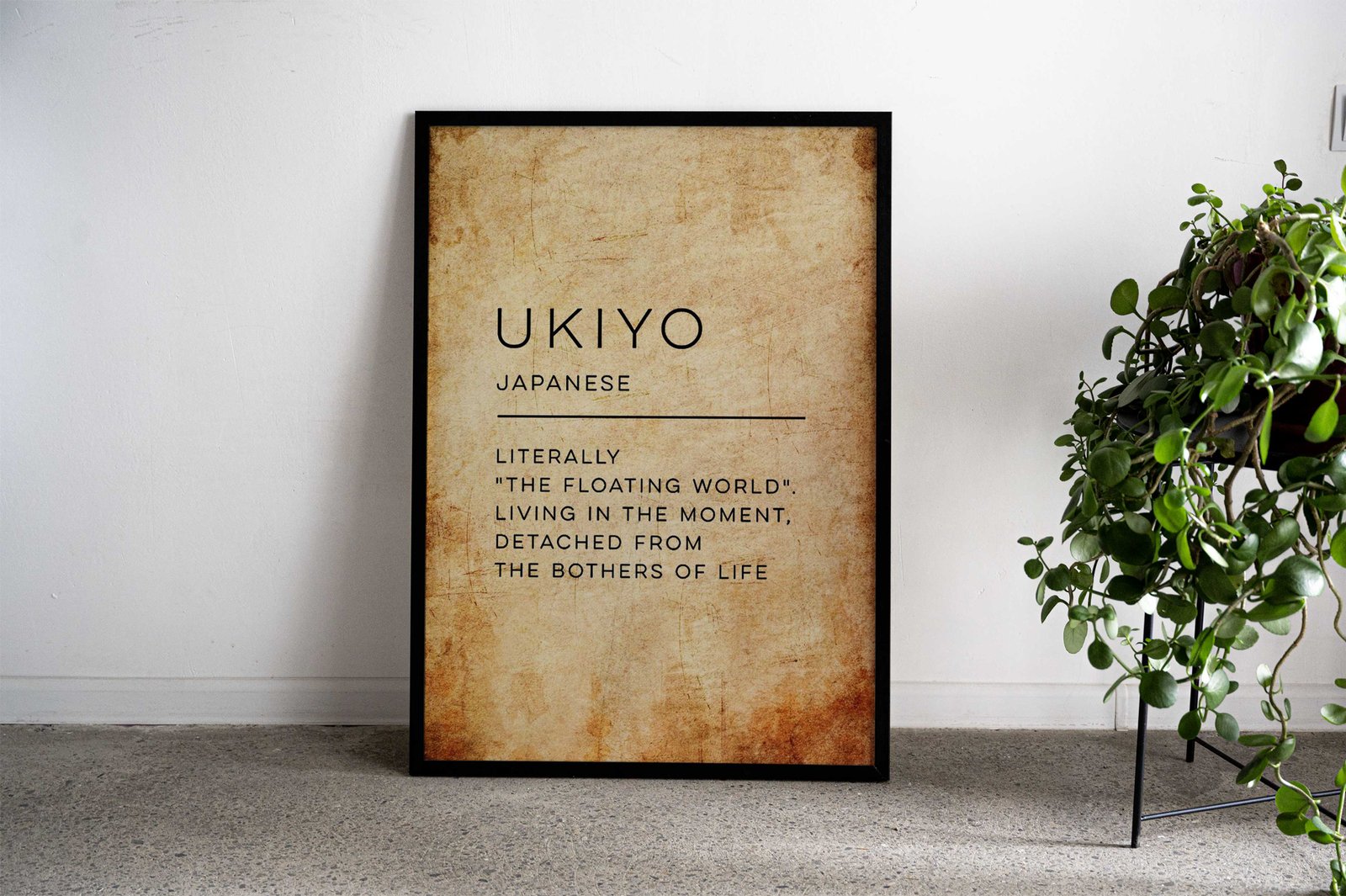 Ukiyo Asian Style Poster | Wall Art for Home & Office | High-Quality Print - High-Quality Visual Display