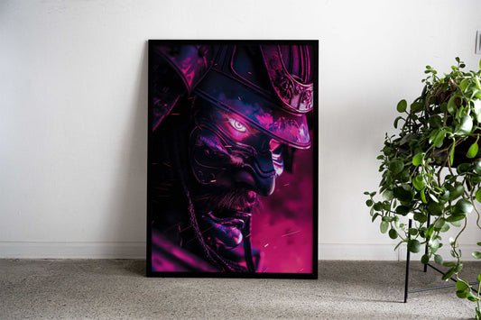 Undead samurai Asian Style Poster | Wall Art for Home & Office | High-Quality Print - High-Quality Visual Display