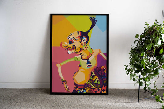 Unique Java WPAP Character Asian Style Poster | Wall Art for Home & Office | High-Quality Print - High-Quality Visual Display