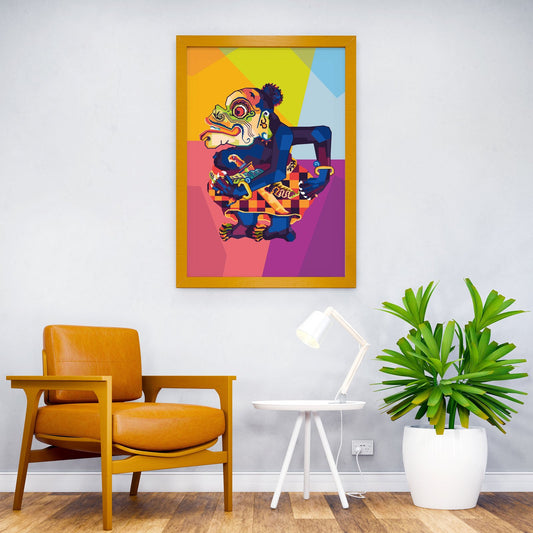 Unique Puppet Indonesia Asian Style Poster | Wall Art for Home & Office | High-Quality Print - High-Quality Visual Display