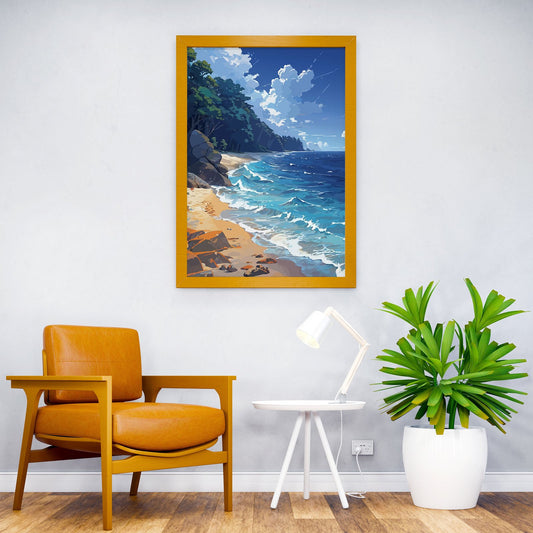 Untouched Asian Style Poster | Wall Art for Home & Office | High-Quality Print - High-Quality Visual Display