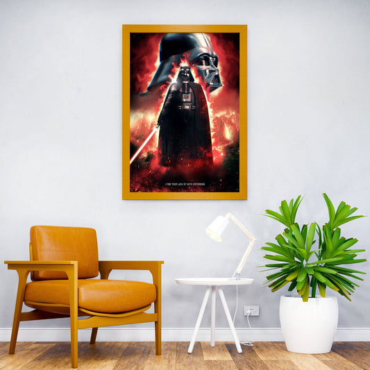 Vader Asian Style Poster | Wall Art for Home & Office | High-Quality Print - High-Quality Visual Display