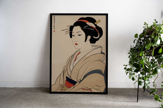 Vintage Japanese Asian Asian Style Poster | Wall Art for Home & Office | High-Quality Print - High-Quality Visual Display