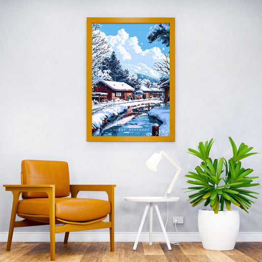 Visit Hokkaido Asian Style Poster | Wall Art for Home & Office | High-Quality Print - High-Quality Visual Display