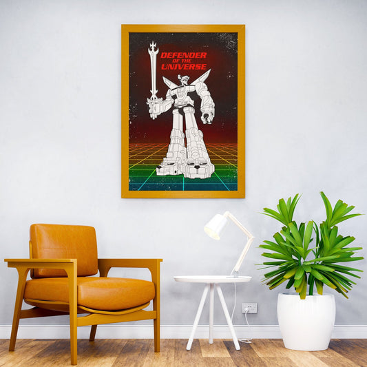 Voltron № 10 Asian Style Poster | Wall Art for Home & Office | High-Quality Print - High-Quality Visual Display