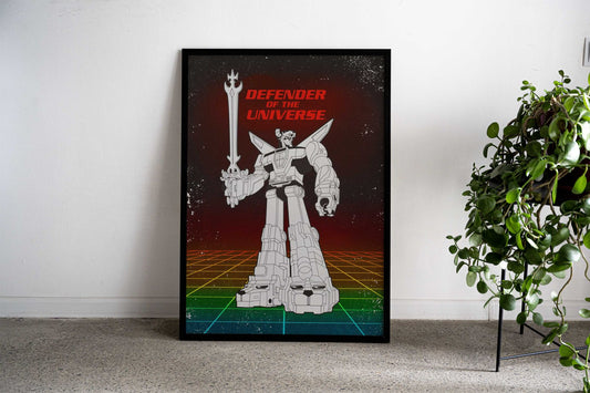 Voltron № 10 Asian Style Poster | Wall Art for Home & Office | High-Quality Print - High-Quality Visual Display