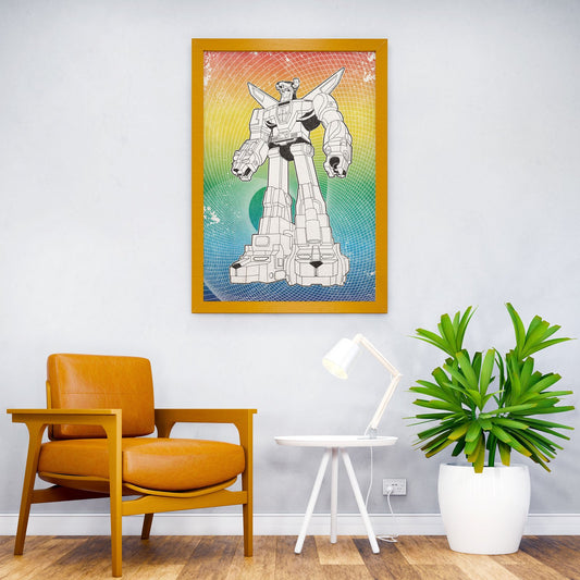 Voltron № 11 Asian Style Poster | Wall Art for Home & Office | High-Quality Print - High-Quality Visual Display