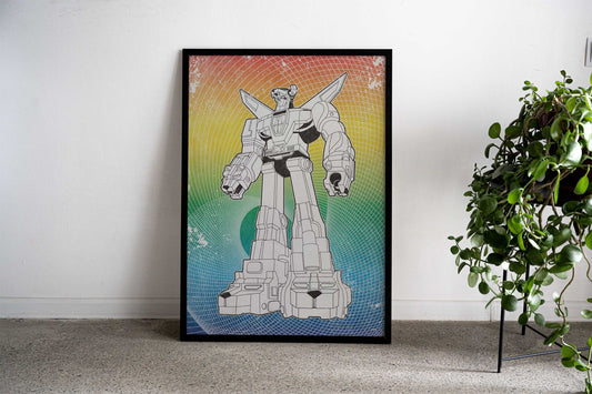 Voltron № 11 Asian Style Poster | Wall Art for Home & Office | High-Quality Print - High-Quality Visual Display