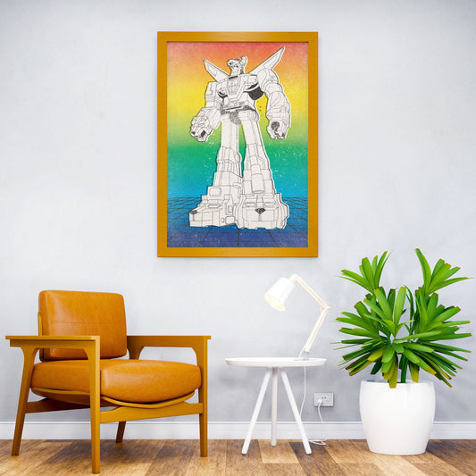 Voltron № 13 Asian Style Poster | Wall Art for Home & Office | High-Quality Print - High-Quality Visual Display