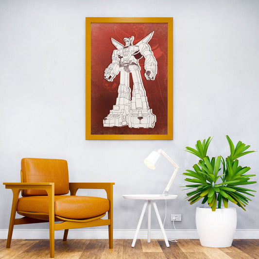 Voltron № 14 Asian Style Poster | Wall Art for Home & Office | High-Quality Print - High-Quality Visual Display