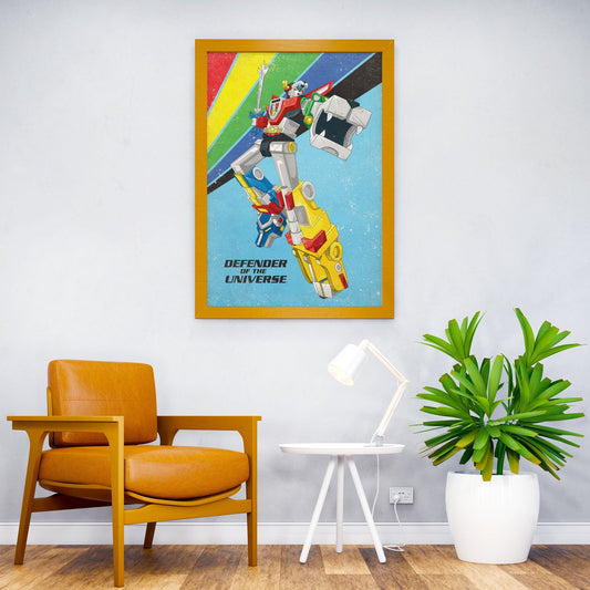 Voltron № 3 Asian Style Poster | Wall Art for Home & Office | High-Quality Print - High-Quality Visual Display