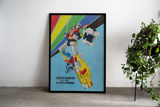 Voltron № 3 Asian Style Poster | Wall Art for Home & Office | High-Quality Print - High-Quality Visual Display