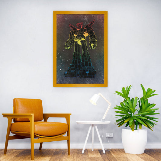 Voltron № 4 Asian Style Poster | Wall Art for Home & Office | High-Quality Print - High-Quality Visual Display