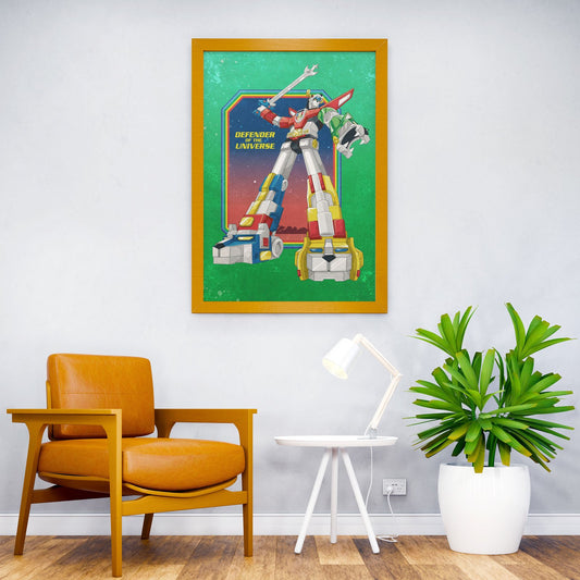 Voltron № 7 Asian Style Poster | Wall Art for Home & Office | High-Quality Print - High-Quality Visual Display
