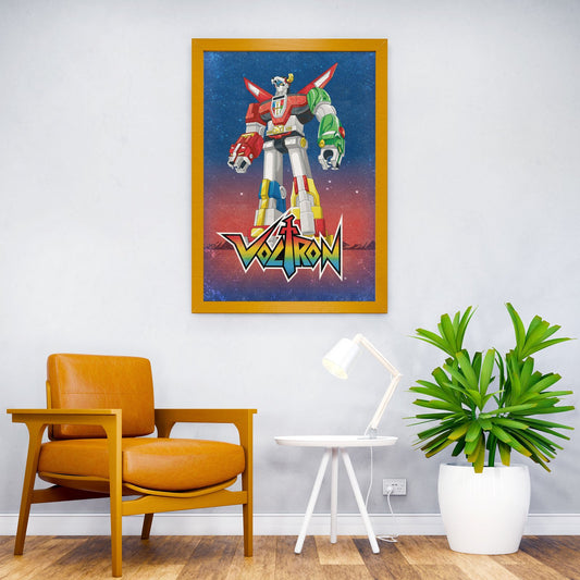 Voltron № 8 Asian Style Poster | Wall Art for Home & Office | High-Quality Print - High-Quality Visual Display