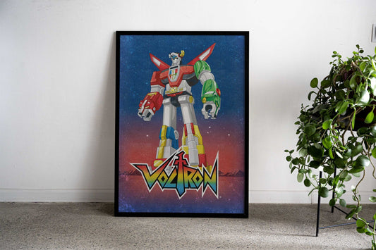 Voltron № 8 Asian Style Poster | Wall Art for Home & Office | High-Quality Print - High-Quality Visual Display