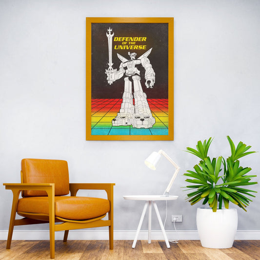 Voltron № 9 Asian Style Poster | Wall Art for Home & Office | High-Quality Print - High-Quality Visual Display
