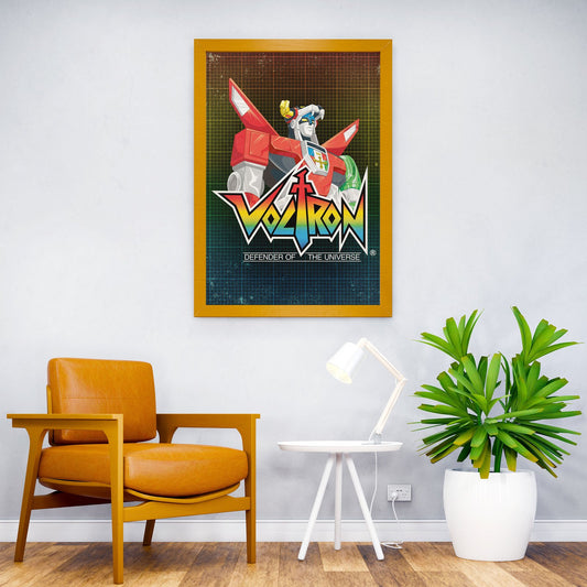 Voltron bust Asian Style Poster | Wall Art for Home & Office | High-Quality Print - High-Quality Visual Display