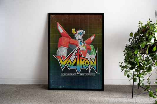 Voltron bust Asian Style Poster | Wall Art for Home & Office | High-Quality Print - High-Quality Visual Display