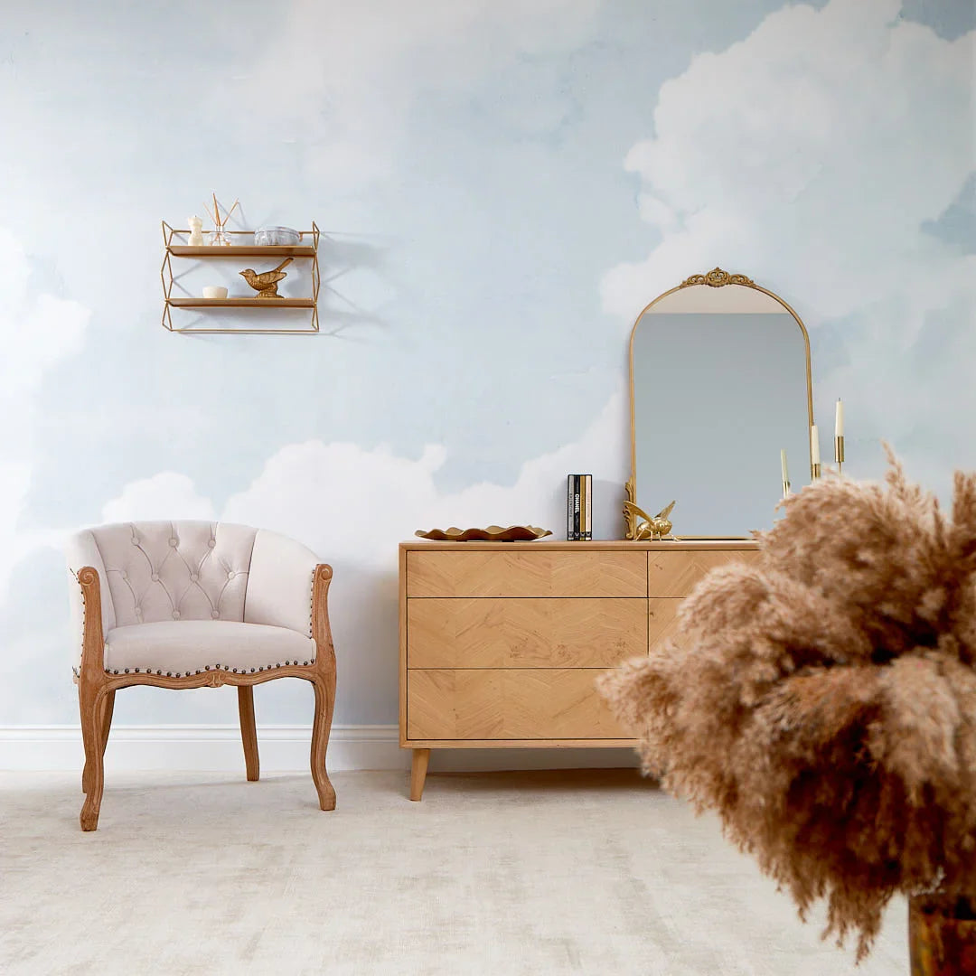 Blue Early Light Mural