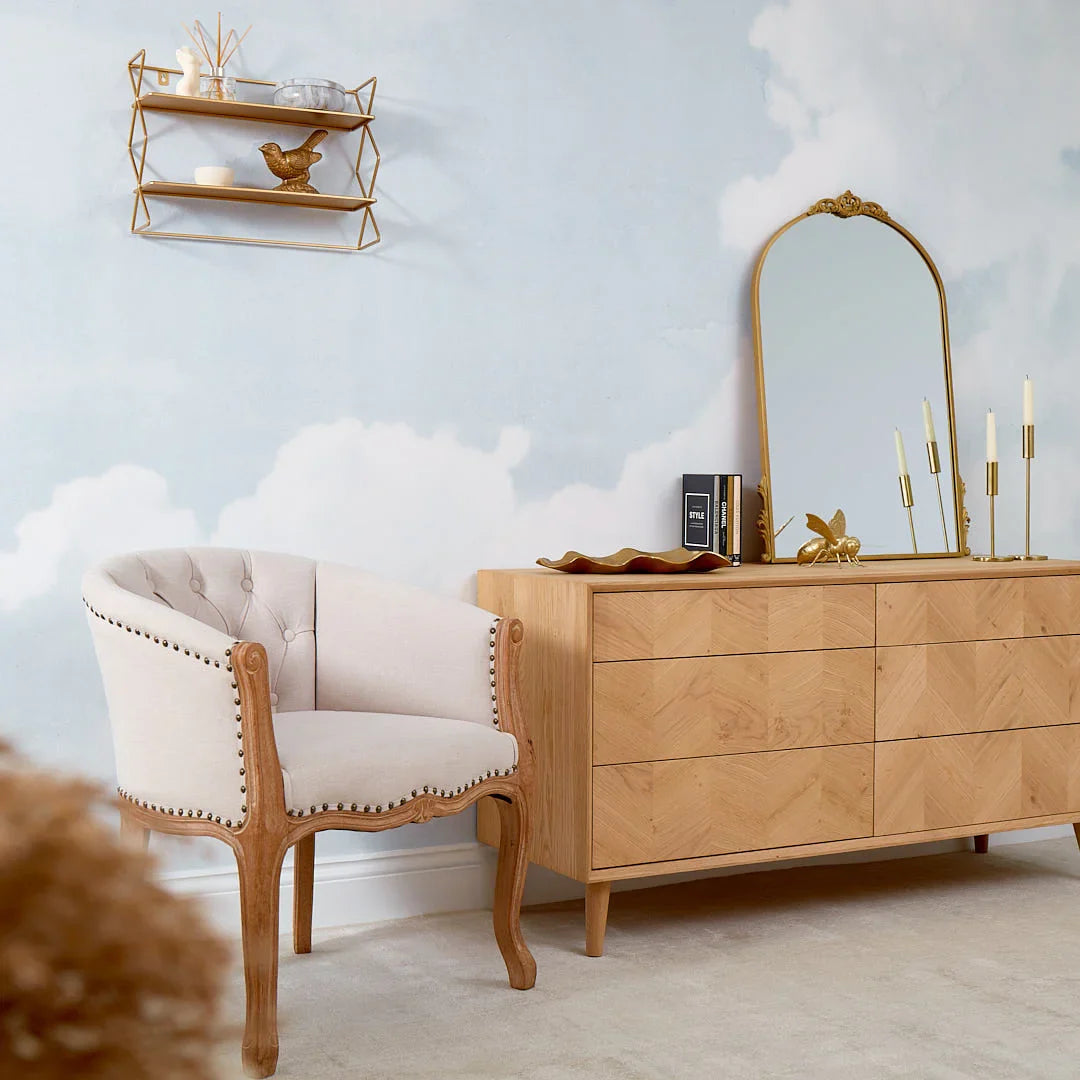 Blue Early Light Mural