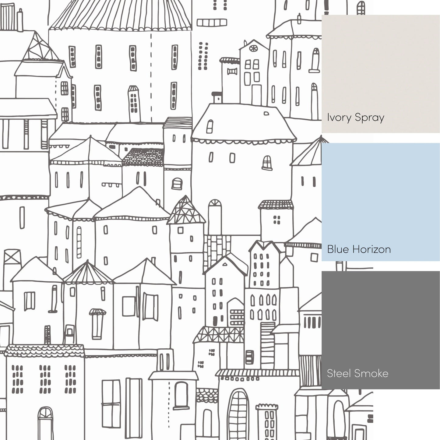 Monochrome Boulevard Mural