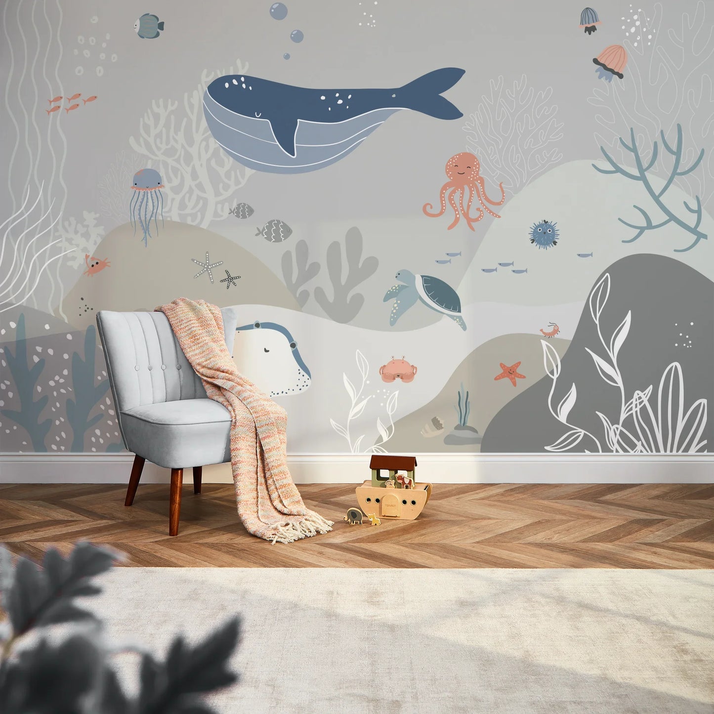 Neutral Under the Sea Mural