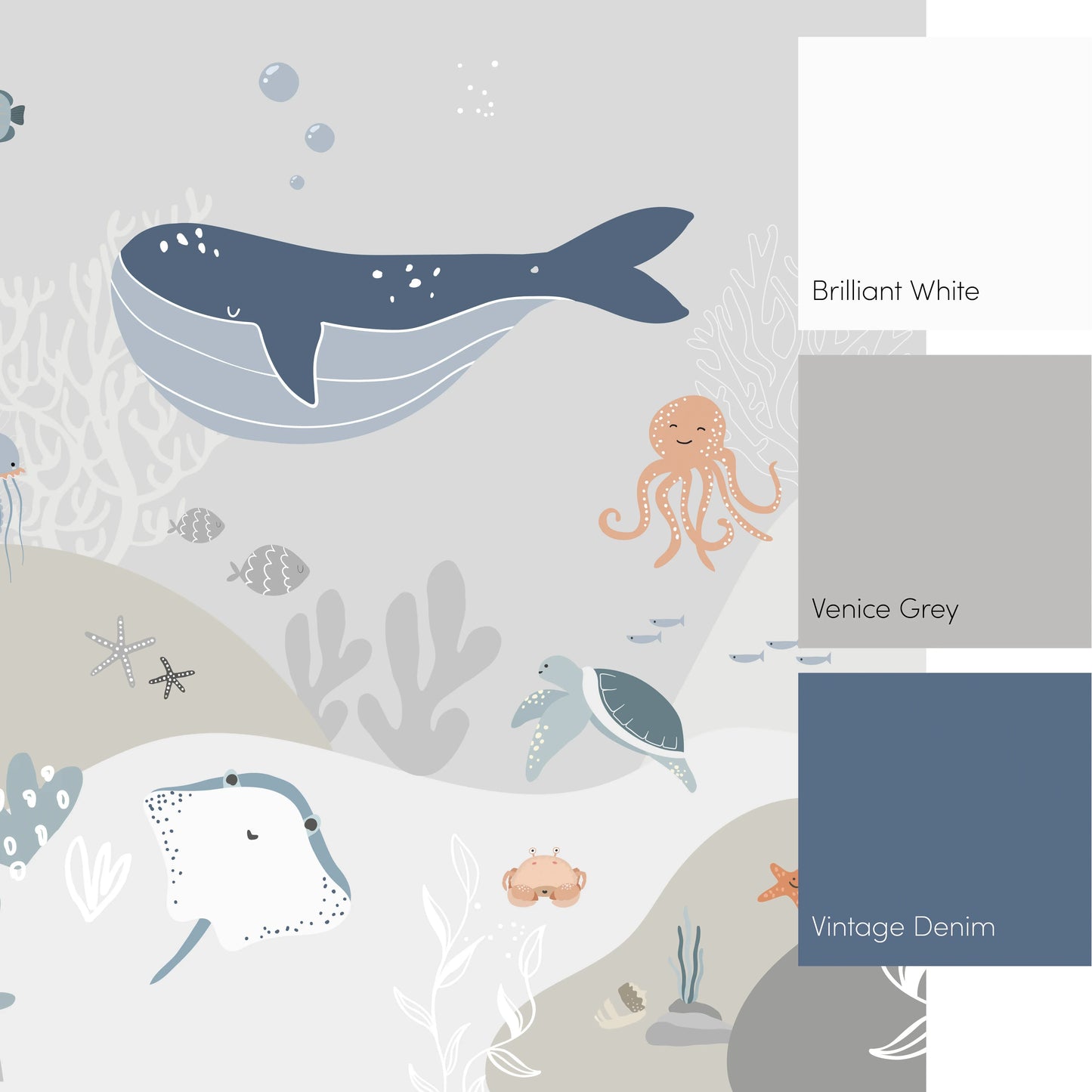 Neutral Under the Sea Mural