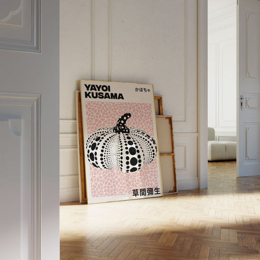 Yayoi Kusama - Pink Infinity Pumpkin