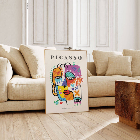 Picasso Modern Illustration Print No1