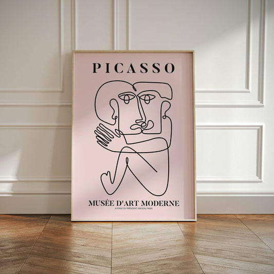 Picasso - The Pink Kiss Modern
