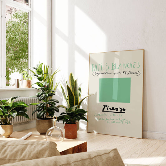 Picasso - Green Pates Blanches