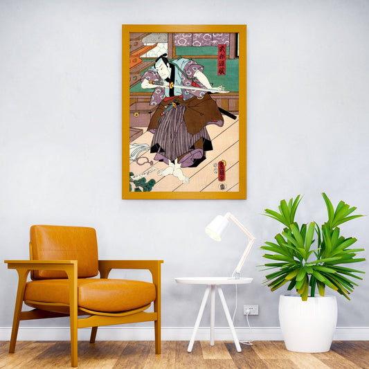 Warriors Poise Asian Style Poster | Wall Art for Home & Office | High-Quality Print - High-Quality Visual Display