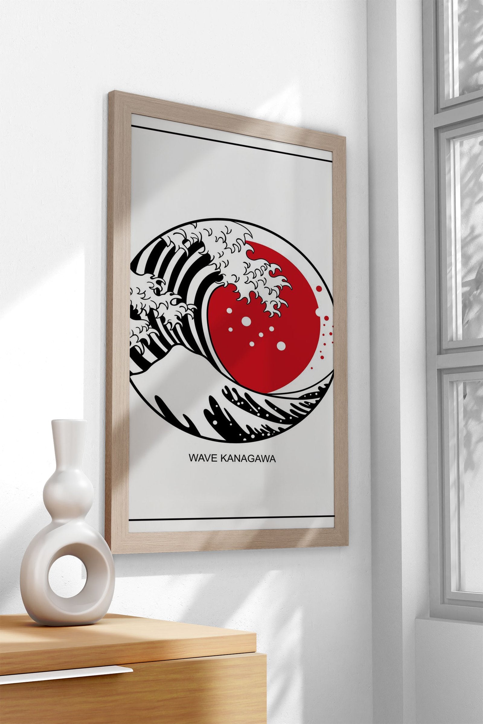 Wave Kanagawa Asian Style Poster | Wall Art for Home & Office | High-Quality Print - High-Quality Visual Display