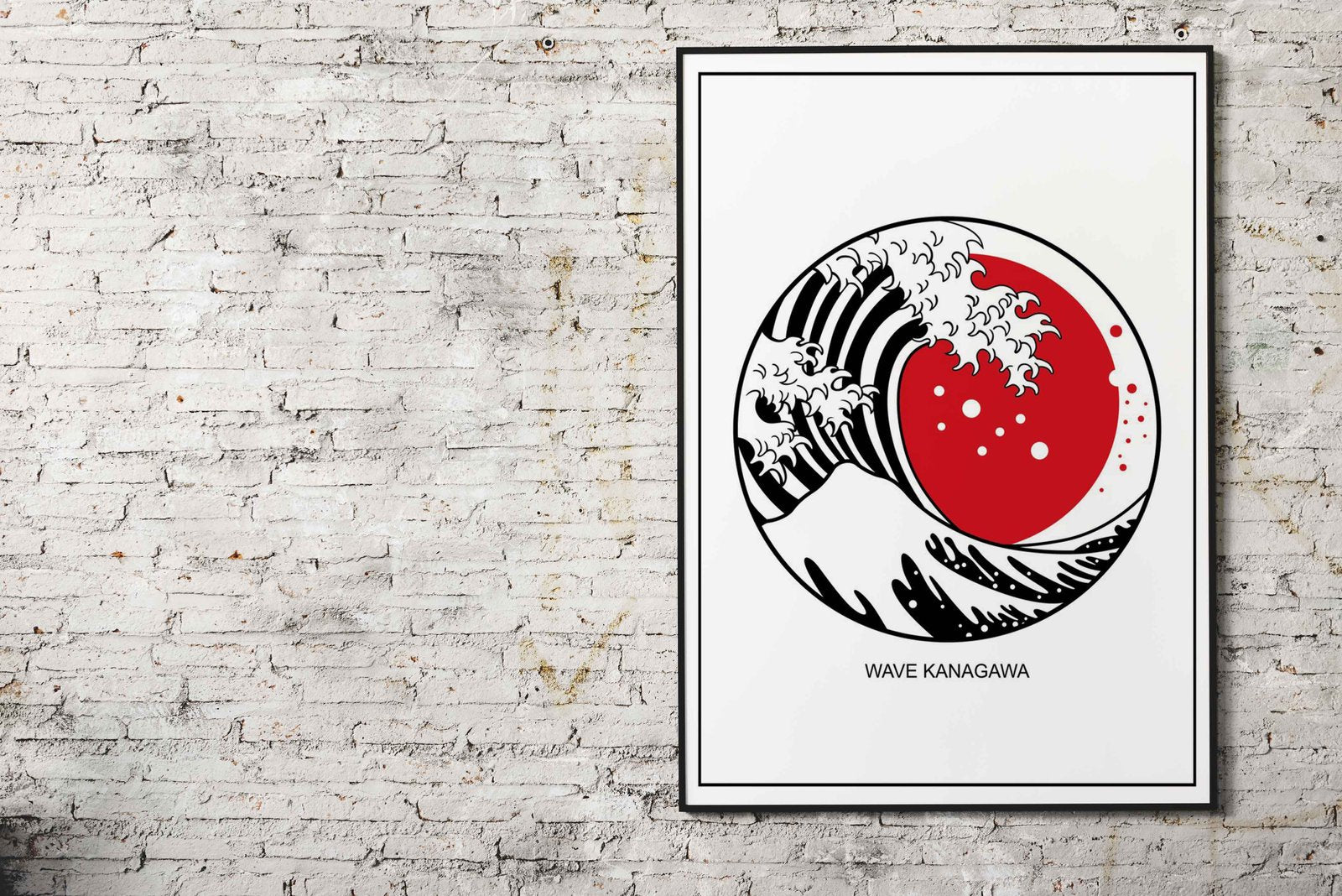 Wave Kanagawa Asian Style Poster | Wall Art for Home & Office | High-Quality Print - High-Quality Visual Display