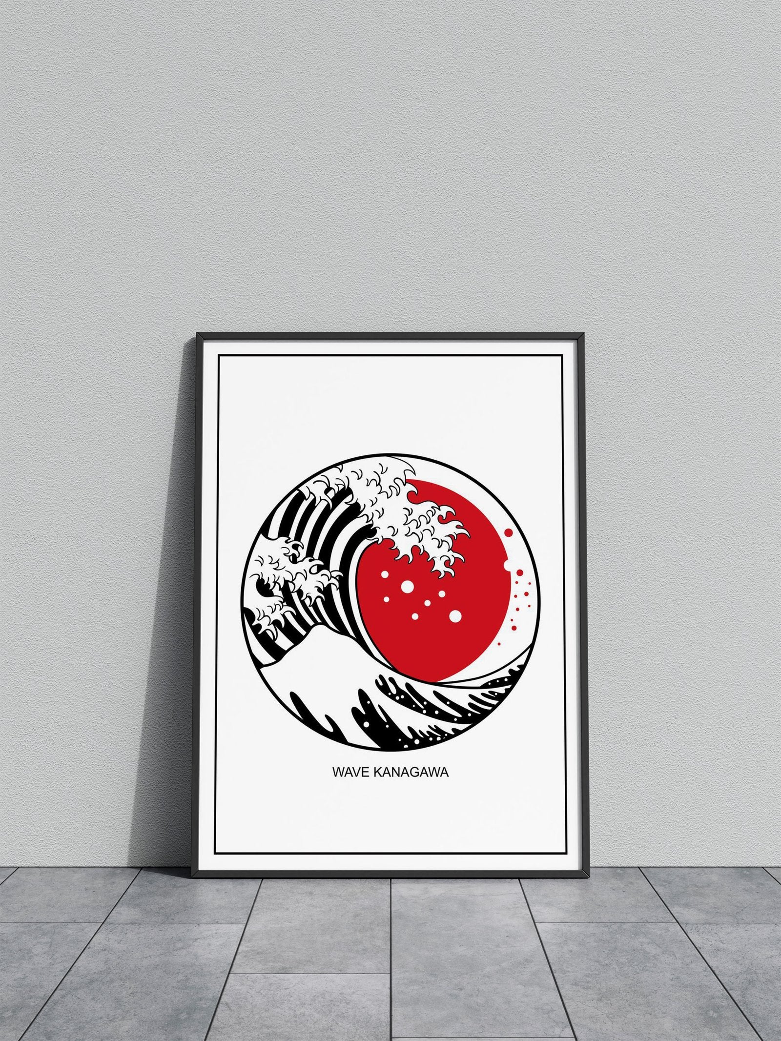 Wave Kanagawa Asian Style Poster | Wall Art for Home & Office | High-Quality Print - High-Quality Visual Display