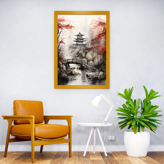 Welcome to Japan Asian Style Poster | Wall Art for Home & Office | High-Quality Print - High-Quality Visual Display