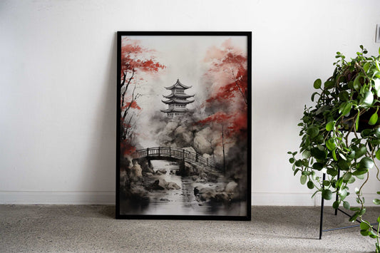 Welcome to Japan Asian Style Poster | Wall Art for Home & Office | High-Quality Print - High-Quality Visual Display