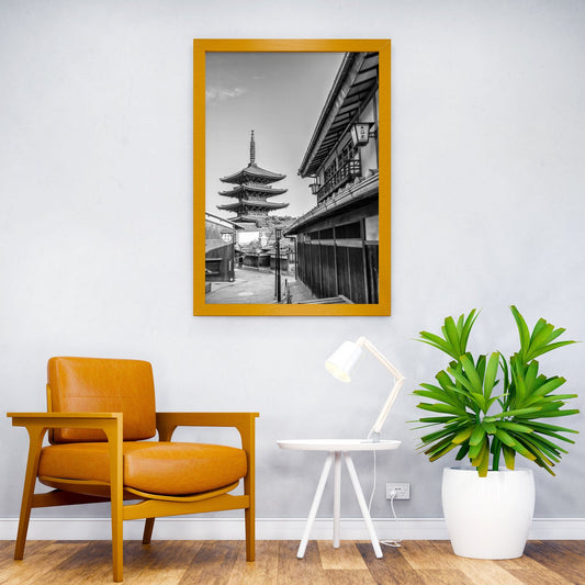 Yasaka Pagoda in Kyoto Asian Style Poster | Wall Art for Home & Office | High-Quality Print - High-Quality Visual Display