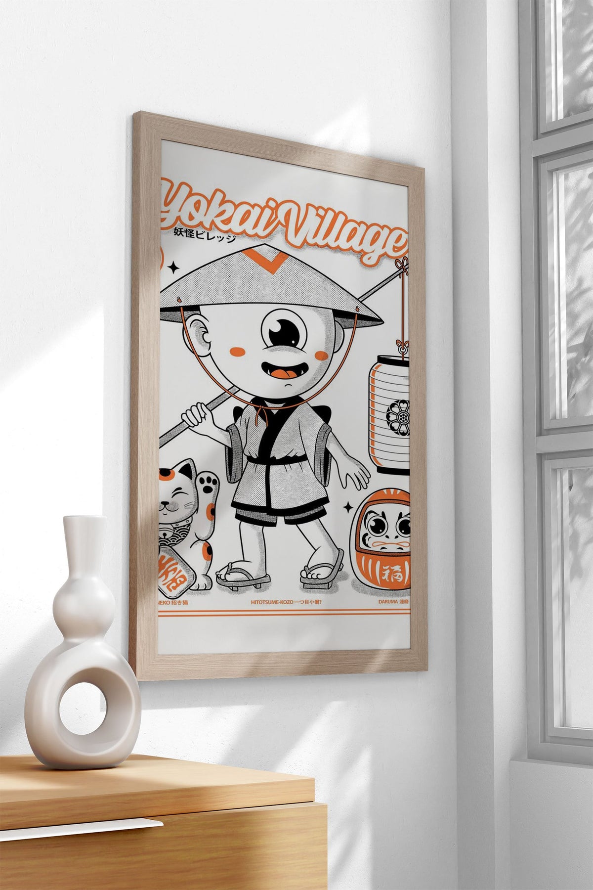 Yocai Village Asian Style Poster | Wall Art for Home & Office | High-Quality Print - High-Quality Visual Display
