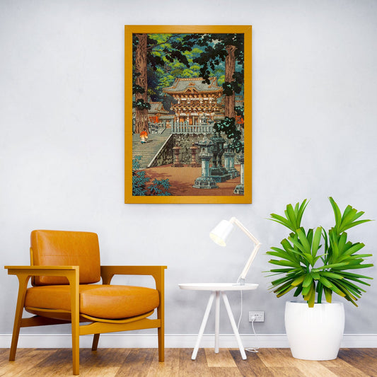 Yomei Gate at Nikko Shrine Asian Style Poster | Wall Art for Home & Office | High-Quality Print - High-Quality Visual Display
